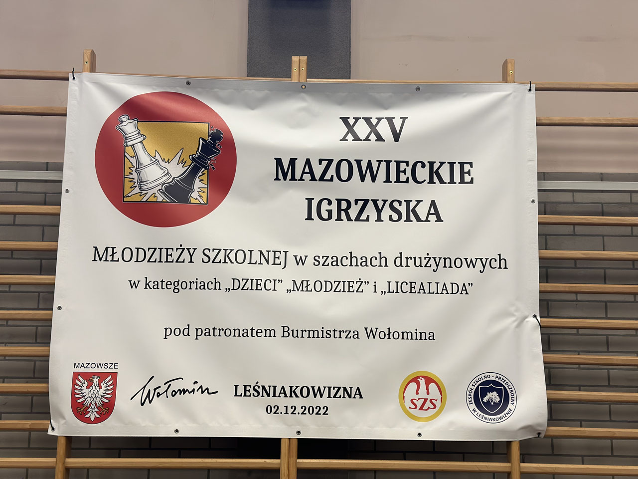 XXV MAZOWIECKIE IGRZYSKA W SZACHACH  DRUŻYNOWYCH