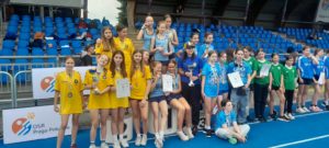 SP2 ZIELONKA WICEMISTRZEM MAZOWSZA W CZWÓRBOJU LEKKOATLETYCZNYM DZIEWCZĄT