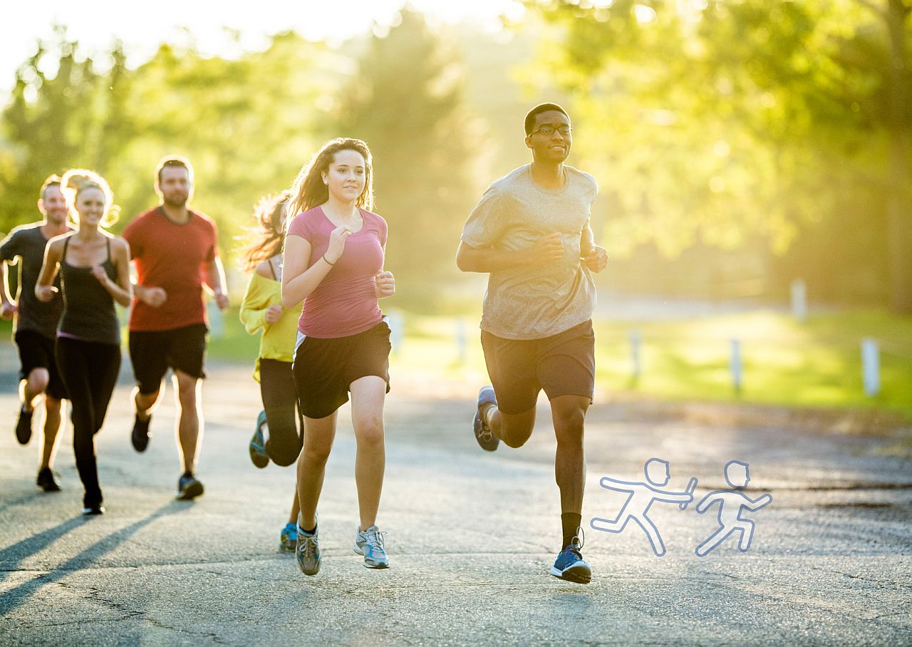 Powiatowe biegi sztafetowe