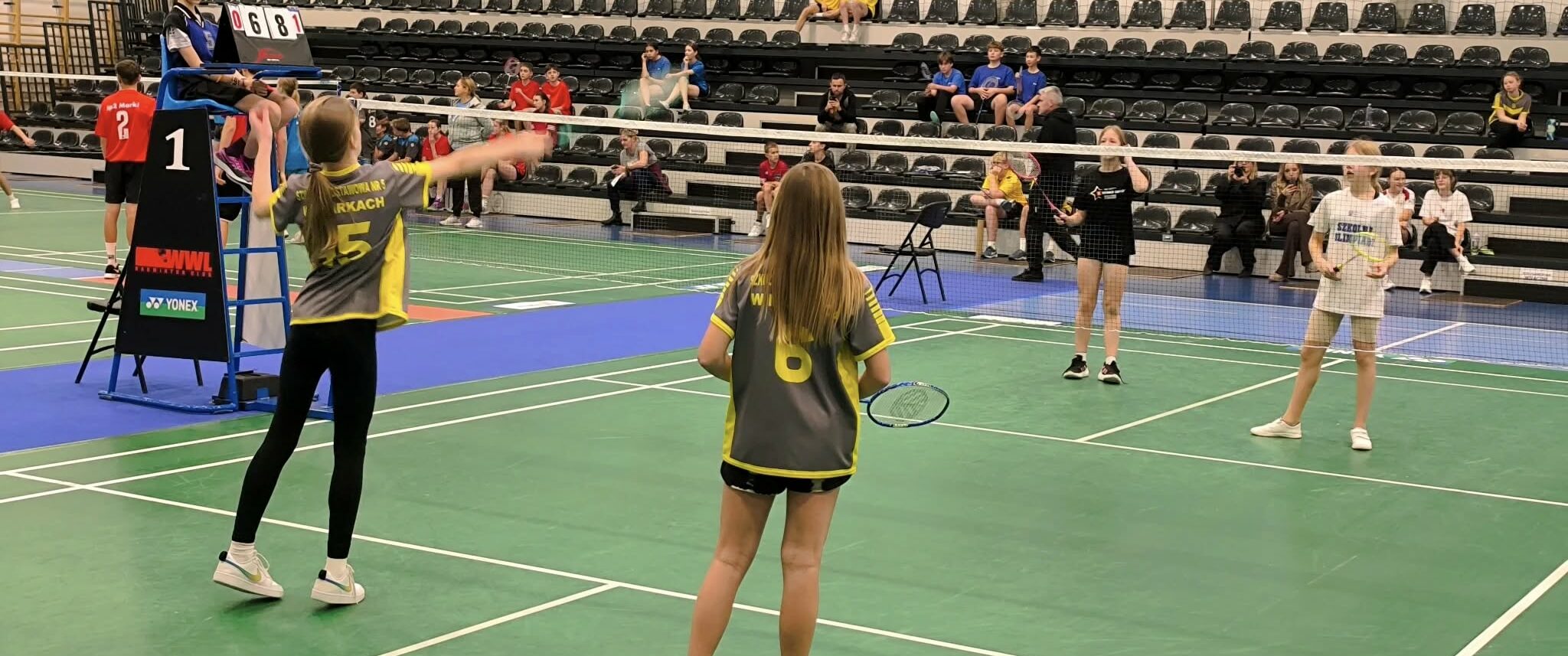 Powiatowe Igrzyska Dzieci i Młodzieży Szkolnej w badmintonie