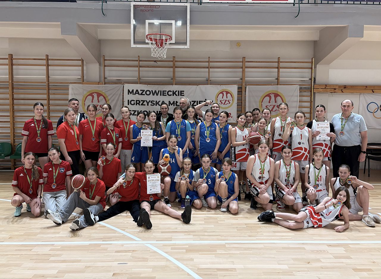 Półfinał Mistrzostw Mazowsza w minikoszykówce dziewcząt