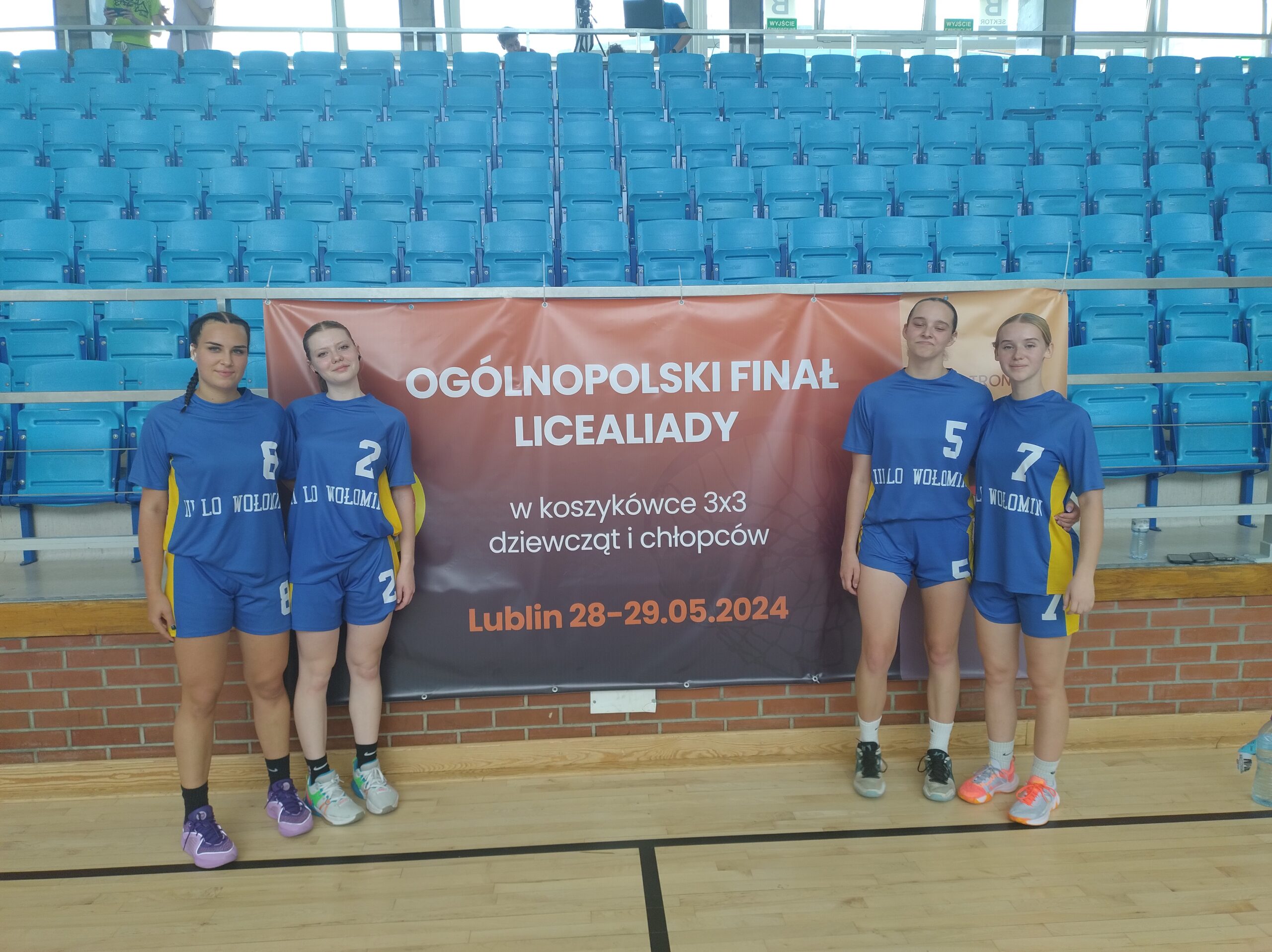 III LO Wołomin na Mistrzostwach Polski w koszykówce 3×3