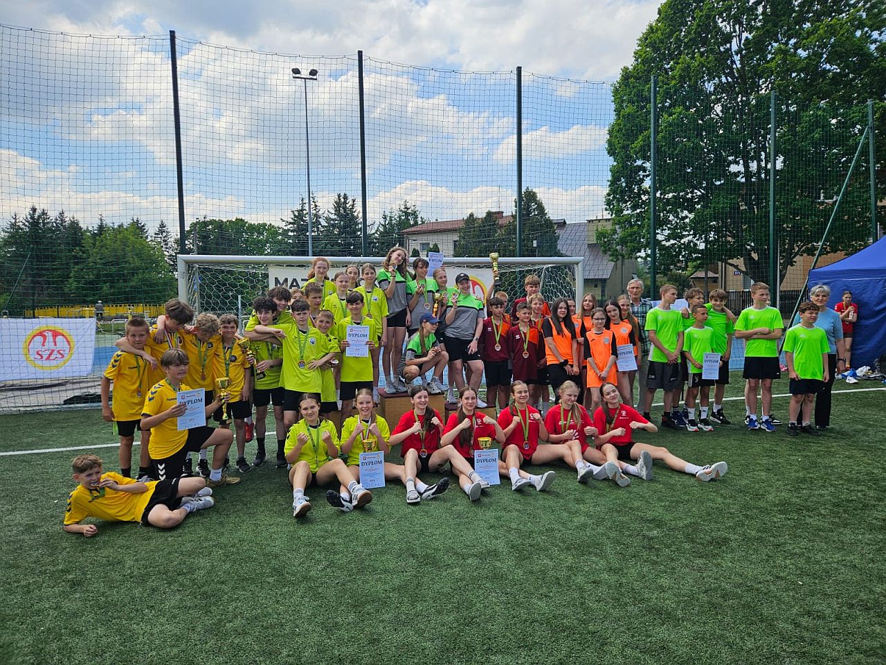 Międzypowiatowe Igrzyska Dzieci w czwórboju lekkoatletycznym